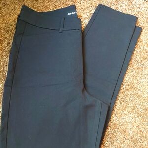 Old Navy Black Tall Skinny Pixie High Rise Pants Size 12